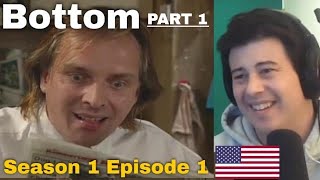 American Reacts Bottom  Season 1 Episode 1 FIRST TIME WATCHING Part 1 [upl. by Anielram278]