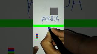 Honda branded logo available in my youtube channel shorts trending logo [upl. by Vickie]