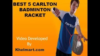 Best 5 Carlton Badminton Racket [upl. by Hanavas]