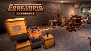 THEURGY Mod Process Full AUTOMATION in Craftoria  Minecraft 121 [upl. by Euh]