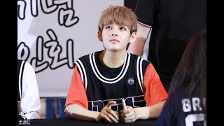 Fan Skips Taehyung Jin Holds Taes Hand 130628 BTS Fansign [upl. by Chambers]