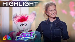 Darci Lynne SURPRISES the judges with an UNEXPECTED performance  AGT Fantasy League 2024 [upl. by Yemiaj]