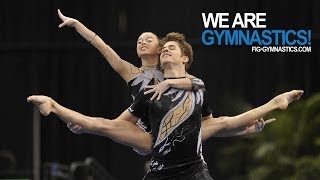 2012 Acrobatic Gymnastics Worlds LAKE BUENA VISTA  Mixed Pair Final  We are Gymnastics [upl. by Nedyah]