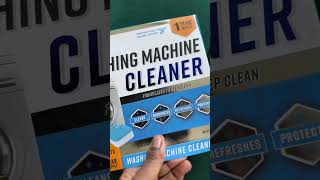 How to DEEP CLEAN your WASHING MACHINE Washing machine tablets are a MUST HAVE [upl. by Ecnarret]