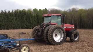 Casein 8950 with DMI field cultivator [upl. by Makell]