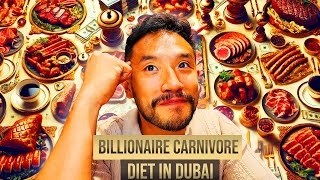 Billionaire Carnivore diet in Dubai 🥩 [upl. by Wanda441]