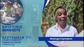 Meet Mulenga Kapwepwe at the ZLA Shifting Mindset Conference in Atlanta on Sept 7 [upl. by Aivartal606]