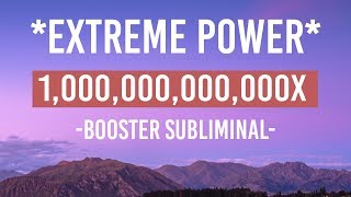 EXTREME BOOSTER 1000000000000x POWER [upl. by Atterrol]