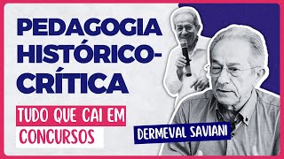 TEORIA HISTÓRICOCRÍTICA  QUESTÕES  Dermeval Saviani AULA COMPLETA [upl. by Nylarad]