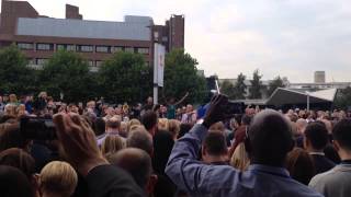 ShopDirect Charity flash mob Choir at Liverpool One [upl. by Meerak]