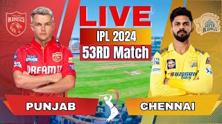 🔴 Live IPL Punjab Kings vs Chennai Super Kings  PBKS vs CSK  IPL Live Scores amp Commentary [upl. by Sada]