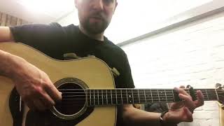 How to play the intro to Bees Wing Richard Thompson [upl. by Girhiny]