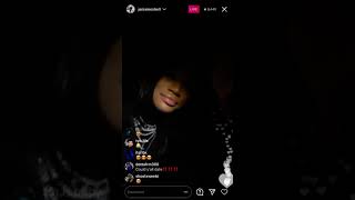 Jania Listens To NBA YoungBoy Music On IG LIVE [upl. by Cassady]