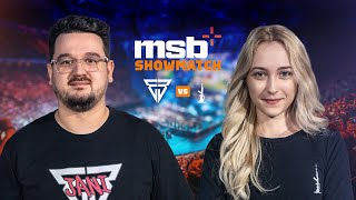 MSB Showmatch Shisha NXT vs B3TON twitchppanka [upl. by Akenahs]