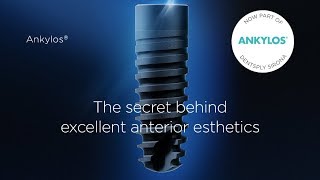 Ankylos the secret behind excellent anterior esthetics [upl. by Leimad963]