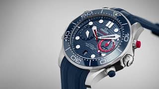 OMEGA Seamaster Diver 300M America’s Cup Chronograph 21030445103002 [upl. by Hamlani873]