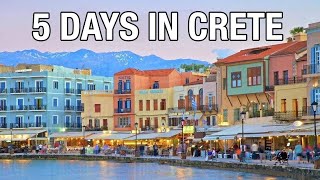 Crete Greece ULTIMATE 5 Day Travel Guide 🇬🇷 [upl. by Murton]