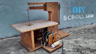 Make Your Own Scroll Saw Machine at Home [upl. by Jefferson]