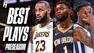 BEST Plays amp Highlights of the 2024 NBA Preseason 🔥 [upl. by Becht]