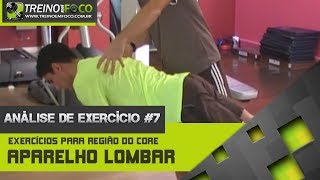 Análise de Exercício 7  Aparelho para região Lombar [upl. by Rednijar354]