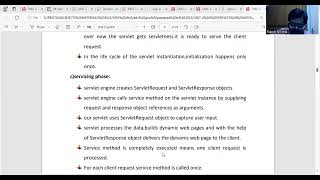 LIFE CYCLE OF SERVLET [upl. by Chemash253]