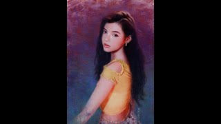 Danielle of NewJeans portrait painting timelapse in Procreate and Rebelle 7 Pro  Robert Chang [upl. by Olwena]