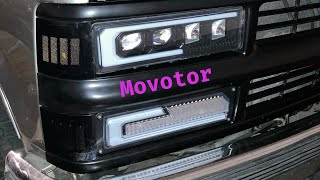 Movotor headlight installation [upl. by Ellenehc937]