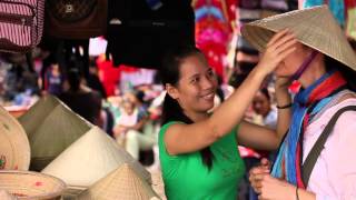 Vietnam Inside Out Mushroom Hat [upl. by Biddle]