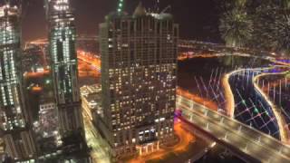 Dubai Water Canal opens alongside Al Habtoor City Timelapse [upl. by Irreg4]