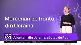 Românii care luptă pe frontul din Ucraina au fost dați în urmărire de Rusia [upl. by Latta763]