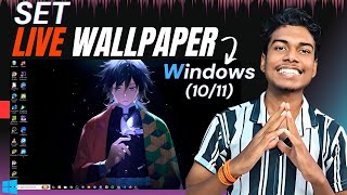 How To Set Live Wallpaper On PC Windows 1011  How To Set Live Wallpaper On PC  Live Wallpaper PC [upl. by Whale233]