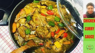 ✅ Nigerian chicken curry sauce how to cook chicken curry sauce [upl. by Lacym940]