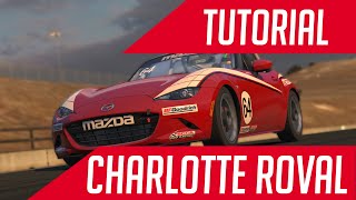 TUTORIAL de Volta no iRacing  Mazda em Charlotte Roval [upl. by Ayhay]