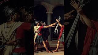 👉Le Serment des Horaces par Jacques Louis David  connaissezvous son histoire [upl. by Adyam]