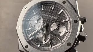 Audemars Piguet Royal Oak Chronograph 26315STOO1256ST02 Audemars Piguet Watch Review [upl. by Ailaroc891]