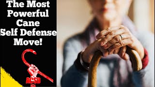 Cane Self Defense The Most Powerful Cane Self Defense Move [upl. by Lorimer]