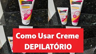 Como Usar Creme Depilatório Depimiel Avon  Não Acredito 😱 [upl. by Ecirtaeb320]