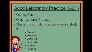 Good Laboratory Practice GLP [upl. by Tnarb628]