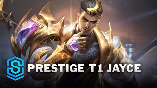 Prestige T1 Jayce Skin Spotlight  League of Legends [upl. by Stephana]