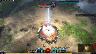 GW2  Power Dragonhunter Radiance HL GreatswordLongbow Benchmark  36 648 OUTDATED [upl. by Saudra]