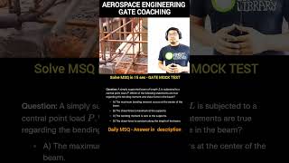 MSQ on Bending Strength of material GATE Aerospace Engineering GATE Mechanical Engineering [upl. by Ammann]