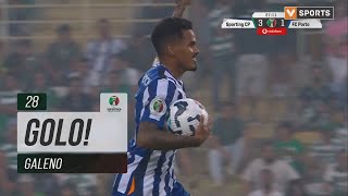 Golo Galeno Sporting 31 FC Porto Supertaça 2425 [upl. by Root]