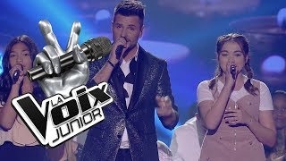 Marc Dupré et les candidats  Avec toi pour la vie  Finale  La Voix Junior 2 [upl. by Dail]