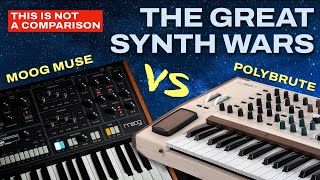 Theres NO comparison here Moog Muse vs PolyBrute 12 [upl. by Nayve118]