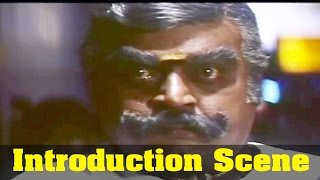 Periyanna Movie  Vijayakanth Introduction Scene [upl. by Inimak20]