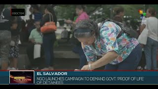 NGO launches campaign to demand from Salvadoran government proof of life of prisoners [upl. by Enyallij]