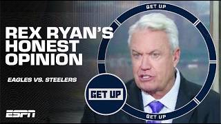 Rex Ryan and Tedy Bruschi STRONGLY DISAGREE over Eagles being the BEST TEAM 🍿  Get Up [upl. by Kleiman565]