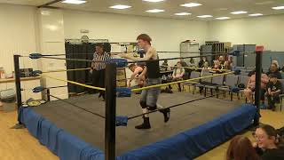 Jaden Law vs Kyle Krimson House of Pain Wrestling Stapleford 21124 [upl. by Hendry]