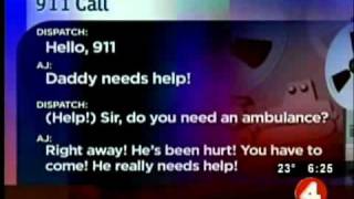 3 year old calls 911 saves his Father [upl. by Cordier]