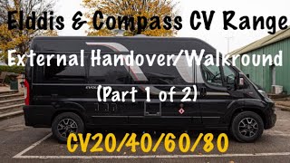 Elddis Compass CV20 CV40 CV60 CV80 External Walkround Handover Tour Part 1 of 2 [upl. by Aisenat]